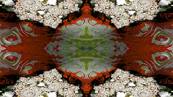 Trippy Psychedelic Fractal, trippy, psychedelic, aesthetic, Abstract, fractal HD wallpaper