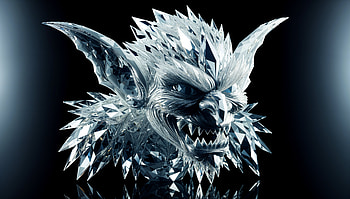 Crystal Goblin: A Stunning Ultra, goblin, Abstract HD wallpaper