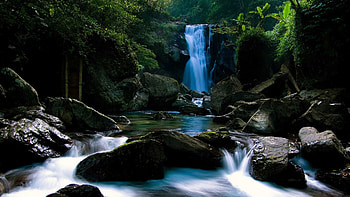 R Waterfall Stune 3D HD wallpaper
