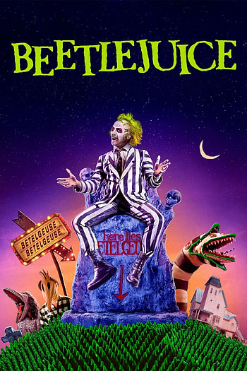 Beetlejuice movie, Striking posters, Eye-catching design, Vintage vibe HD phone wallpaper