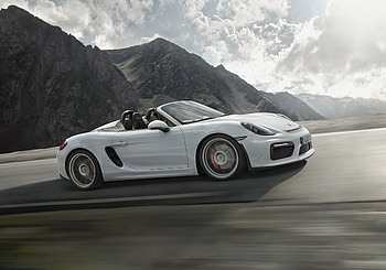 Porsche, Cars, Side View, Cabriolet, Boxster, Spyder, 981 HD wallpaper