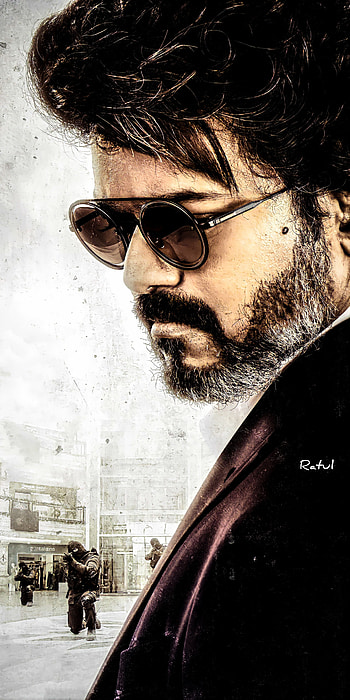 Thalapathy Vijay, graph, Raw, beast HD phone wallpaper