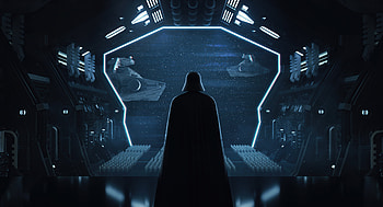 Darth Vader Ship , darth-vader, star-wars, movies, artist, artwork, digital-art, artstation HD wallpaper