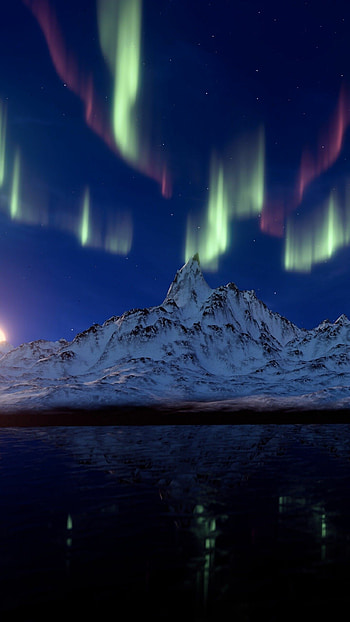 Aurora boreal , , Stunning visuals, Mobile customization HD phone wallpaper