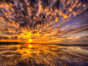 Beautiful Sunset, colorful, beautiful, , sunset HD wallpaper