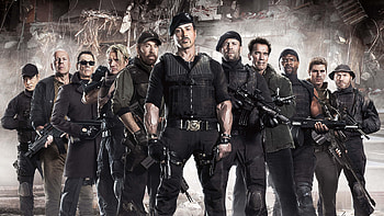 The Expendables filmreihe, The Movie Database, Star-studded cast, Action franchise HD wallpaper