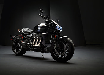 Motorcycle, Triumph Rocket 3 TFC, 2019 HD wallpaper