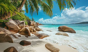Tropical Beach Bliss in Stunning Ultra, beach HD wallpaper