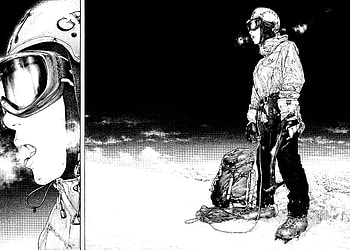 : The Climber by Mori Buntarou, manga, The Climber, Mori Buntarou, Black And White Anime HD wallpaper