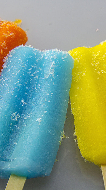 Sky color popsicle, popsicle, sky color, ice cream HD phone wallpaper