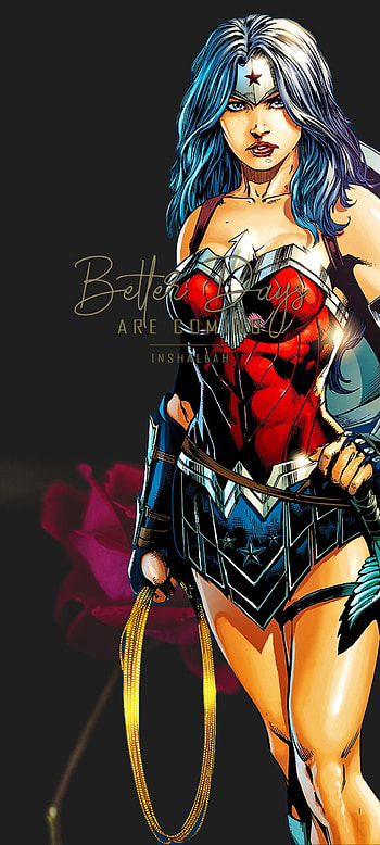 Wonder Woman 2.0, frase, light, mujer, maravilla HD phone wallpaper