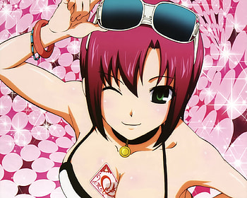 Rio2, card, girl, anime, sunglasses HD wallpaper