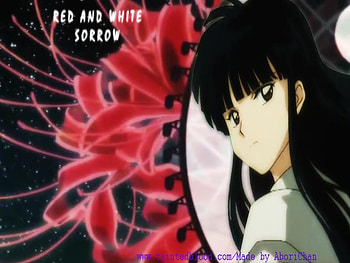 Kikyou's Sorrow, inuyasha, kikyou, sorrow, yinyang HD wallpaper