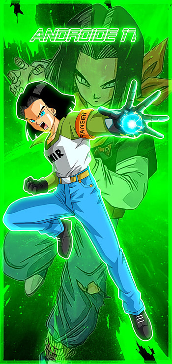 Androide 17 DBZ, Androide 18, Androide 17, Goku, DragonBall, Androide17, DragonBallSuper, Vegeta, DragonBallZ, Cell HD phone wallpaper