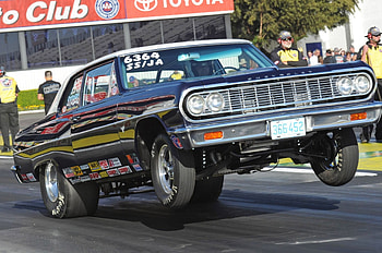 1964-Chevy-Chevelle-Super-Stock, Track, Wheelie, Classic, GM HD wallpaper