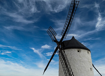Sky, Miscellanea, Miscellaneous, Windmill, Mill HD wallpaper