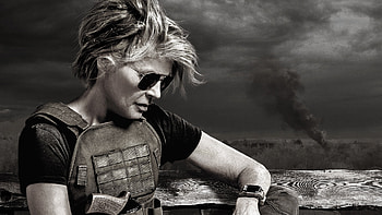 Linda Hamilton in Terminator: Dark Fate HD wallpaper