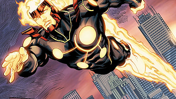 Firestorm (DC) phenomenon, DC Comics hero, Justice League power, Dynamic HD wallpaper