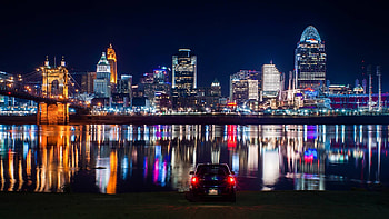 Cincinnati Skyline, Travels, City , Ohio HD wallpaper