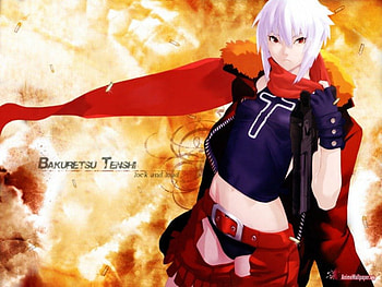 bukaretsu tenshi, anime, burst angel HD wallpaper