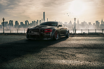 Dodge Charger SRT Hellcat 2020, dodge-charger, cars, behance HD wallpaper