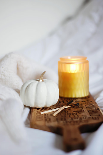 Pumpkin, Miscellanea, Miscellaneous, Decoration, Board, Candle, Matches HD phone wallpaper