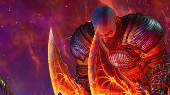 Blades of chaos, Kratos (God Of War), video game, God of War: Ragnarök HD wallpaper