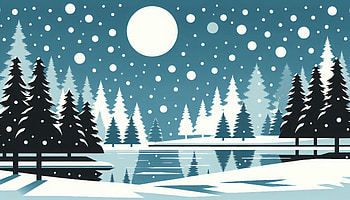 Enchanting Winter Wonderland, winter wonderland, winter, snow, landscape, tree HD wallpaper