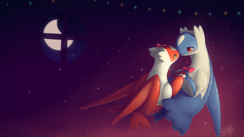 Christmas , Pokmon Latios, Latias HD wallpaper
