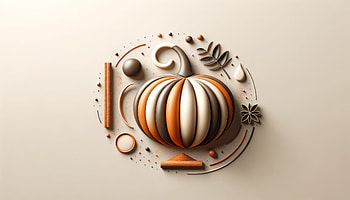 Abstract Pumpkin Art, pumpkin spice, pumpkin, decor, Autumn, 3D Art HD wallpaper