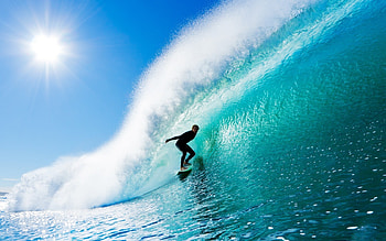 Sports, People, Sea, Men, Waves, Serfing HD wallpaper