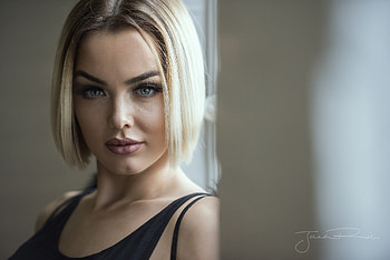 Unknown Model, babe, lady, model, blonde, woman HD wallpaper