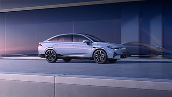 Side View, XPeng P5 sedan HD wallpaper
