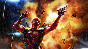 Deadpool Artistic, deadpool, artist, artwork, digital-art, artstation HD wallpaper