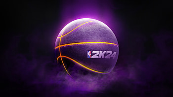 NBA 24 Game Ball, video game, NBA 24, ball HD wallpaper