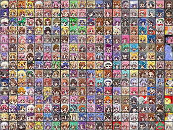 Don't Bother to Tags it O_O, chibi, over, cross, crowd, cute, head, avatar, backgrounds HD wallpaper