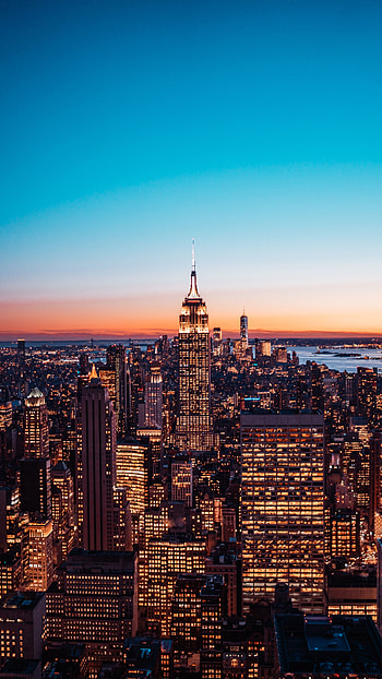 Travels, Skyline, New York Cityscape, Buildings HD phone wallpaper
