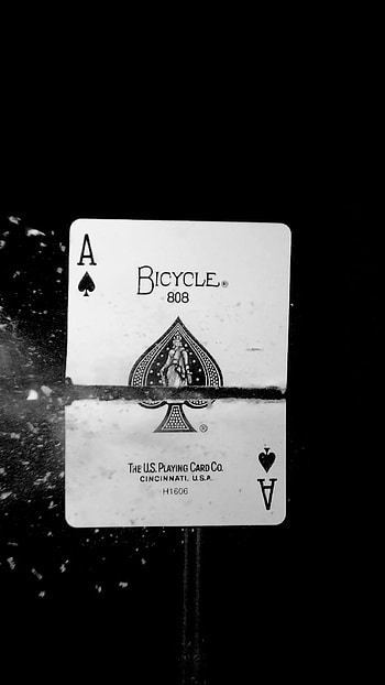 Ace King, Broken Card HD phone wallpaper