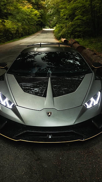 Lamborghini, Metal Black Car HD phone wallpaper