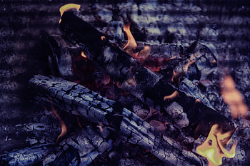 Fire, Bonfire, Coals, Miscellanea, Miscellaneous HD wallpaper