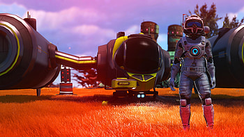 No Mans Sky, no-mans-sky, games, spaceship HD wallpaper