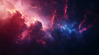 Stellar Nebula: A Stunning Sci-Fi, Sci Fi, nebula, space, Stars, cosmos HD wallpaper