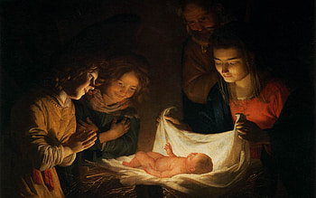 Nativity, Mary, Jesus, Baby, adoration, Joseph HD wallpaper
