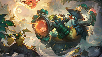 Shan Hai Scrolls Bard, Bard (League of Legends), video game, League Of Legends, bard HD wallpaper