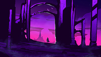 Knight Fall , knight, warrior, artist, artwork, digital-art, deviantart HD wallpaper