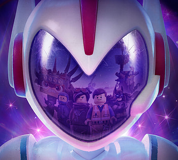 The Lego Movie 2: The Second Part, Robot, helmet's reflections, 2019 HD wallpaper