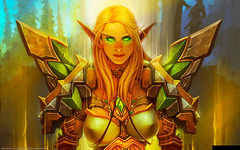 belf paladin, paladin, bloodelf, wow, horde HD wallpaper