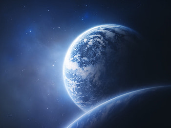 Landscape, Planets, Universe HD wallpaper