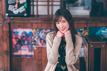 asian, woman HD wallpaper