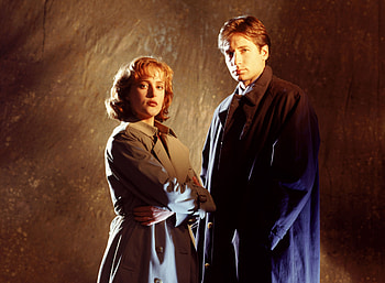 Dana Scully, David Duchovny, Gillian Anderson, Tv Show, The X Files, Fox Mulder HD wallpaper